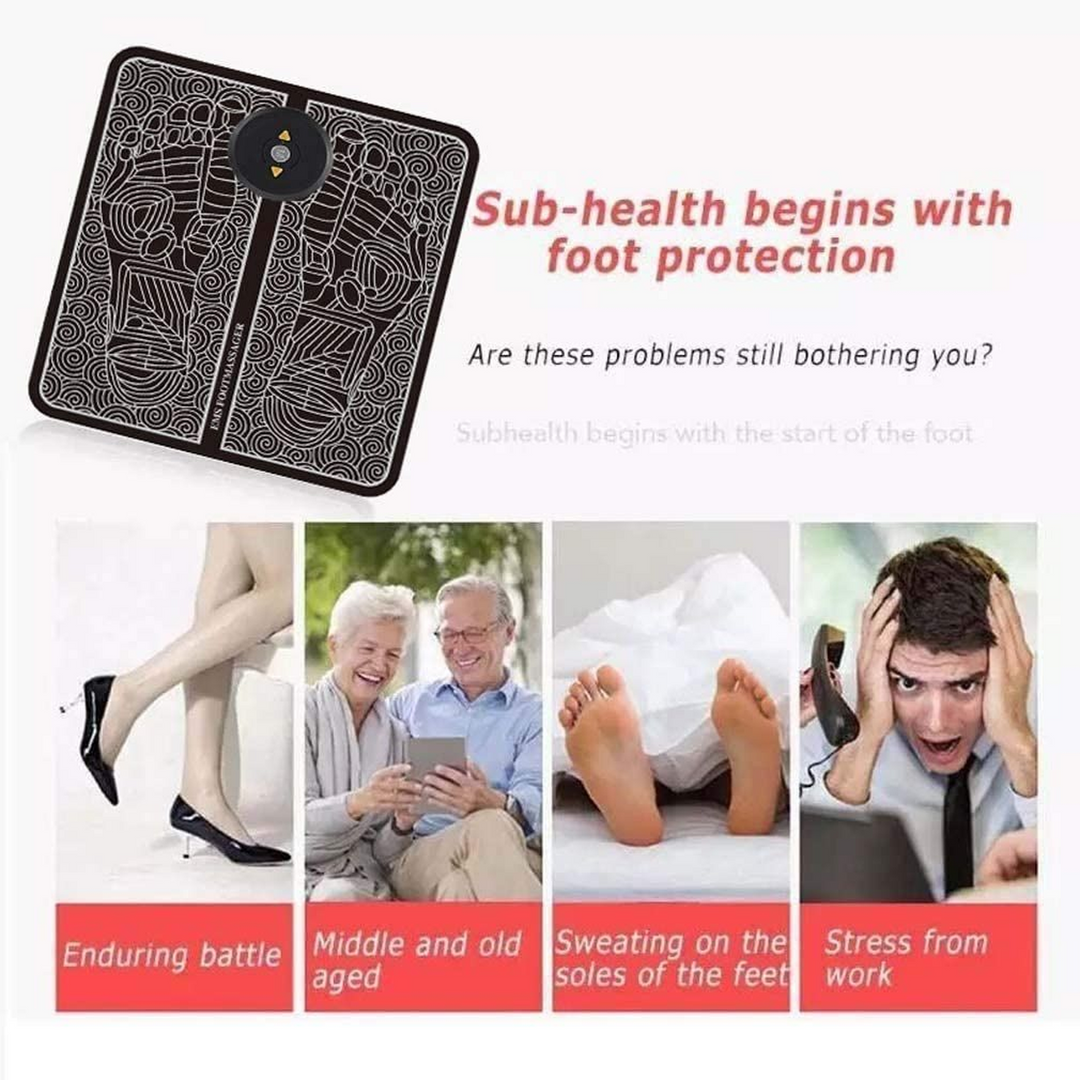 Generic Electric Foot Massage Mat with Vibrating Nodes