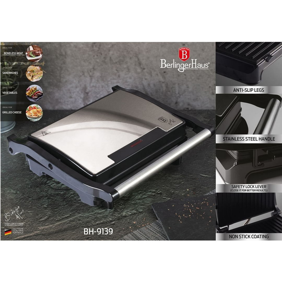 Berlinger Haus Electric Grill - Steel
