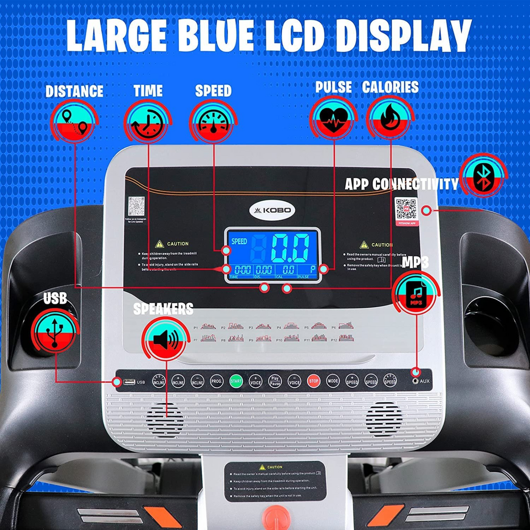 Electric Incline Treadmill