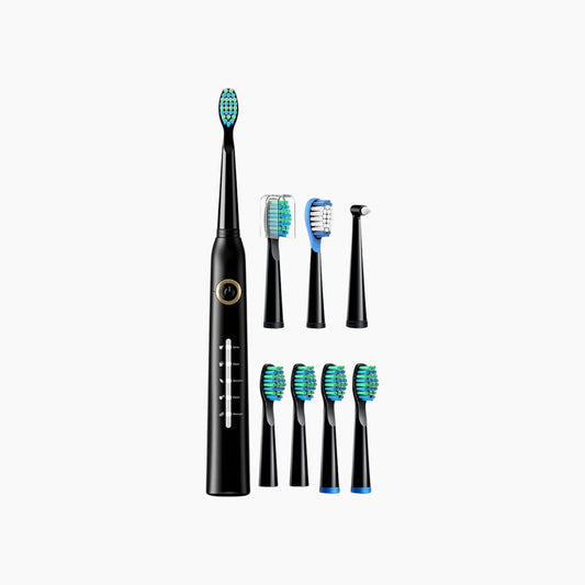 Electric Toothbrush, Greamo Sonic Electric Toothbrushes With 8 Brush