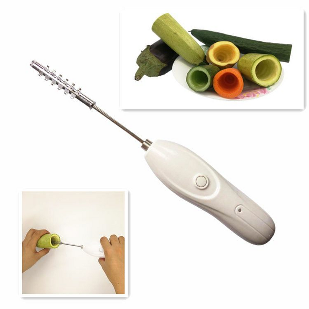 Generic Electronic Rechargeable Zucchini Corer - Saves Time and Effort
