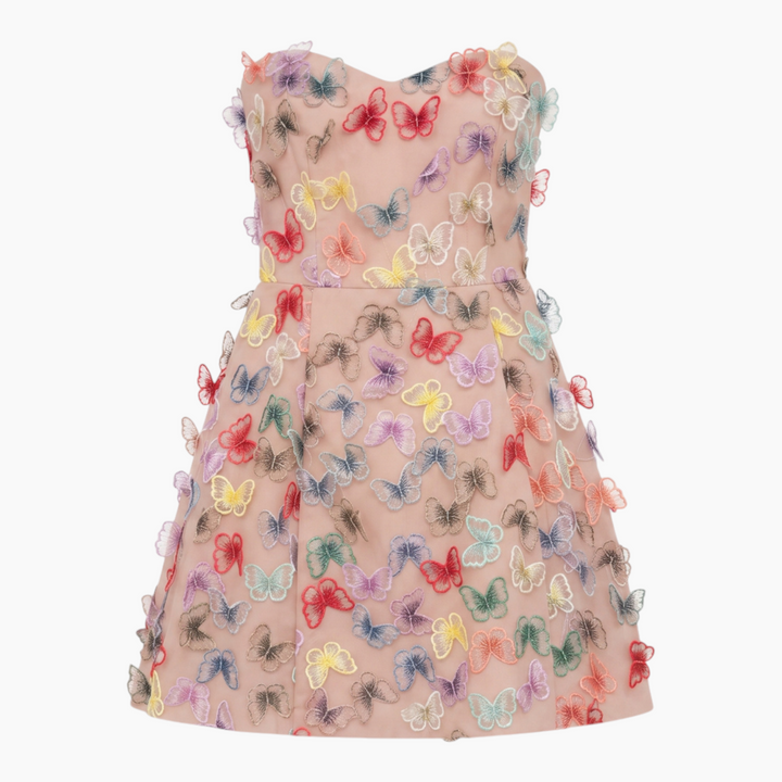 Elliatt Aviva Party Mini Dress in Pink