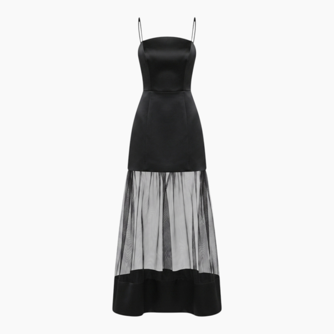 Elliatt Marcella Strapless Gown in Black