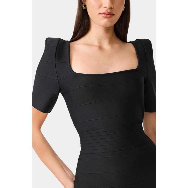 Elliatt Ninette Square Neck Column Maxi Dress