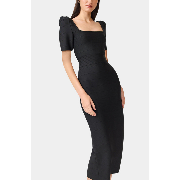 Elliatt Ninette Square Neck Column Maxi Dress