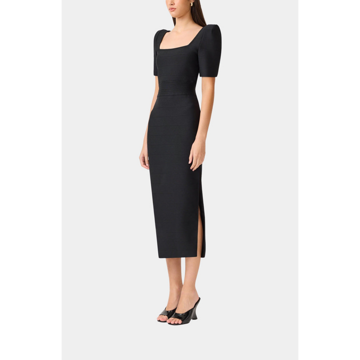 Elliatt Ninette Square Neck Column Maxi Dress