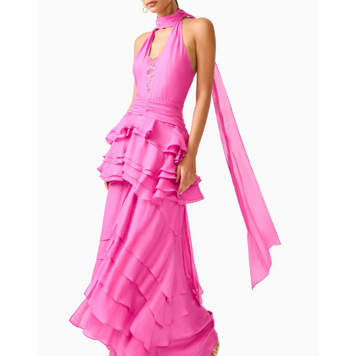 Elliatt Rosera Halter Gown