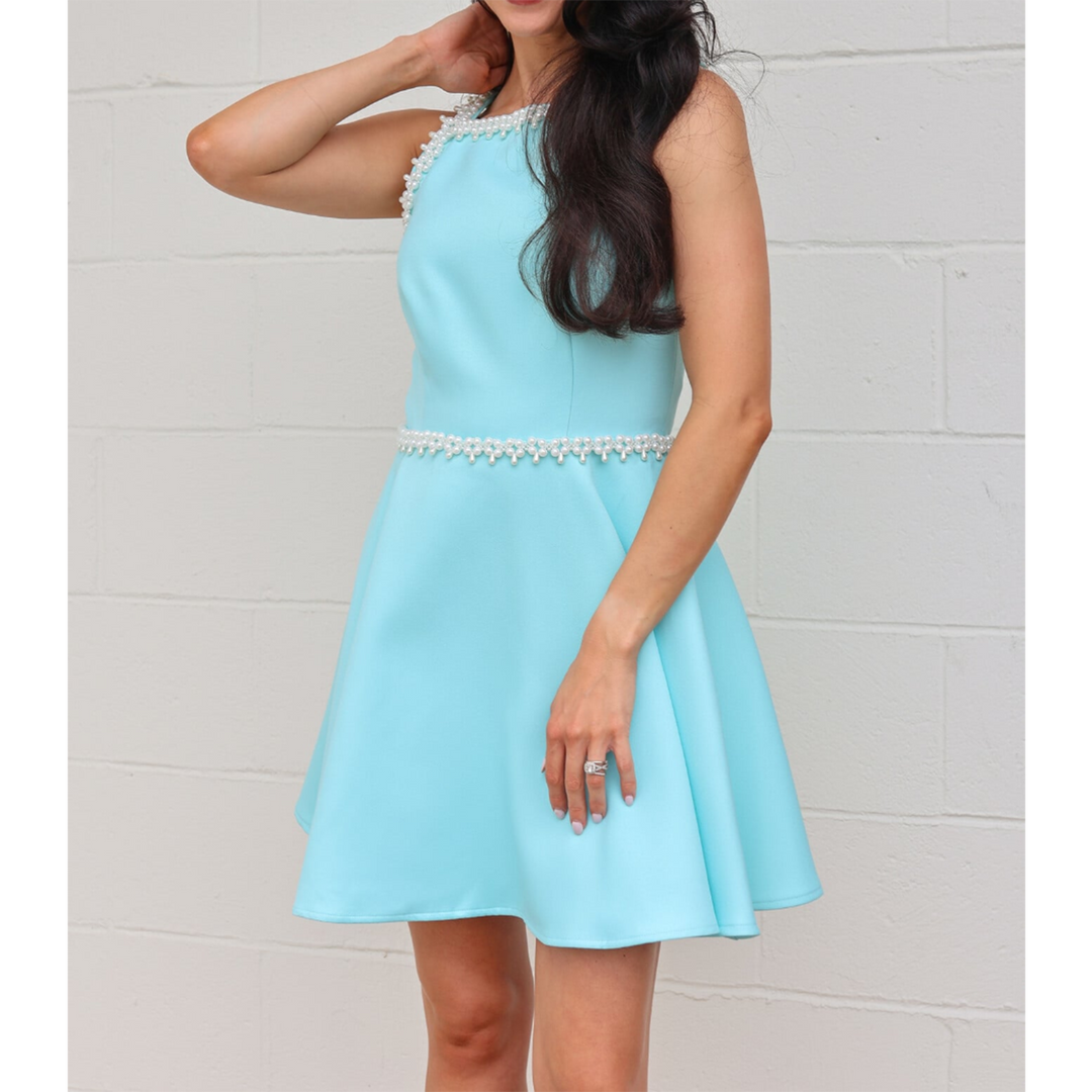 Elliatt Stella Mini Dress - Blue