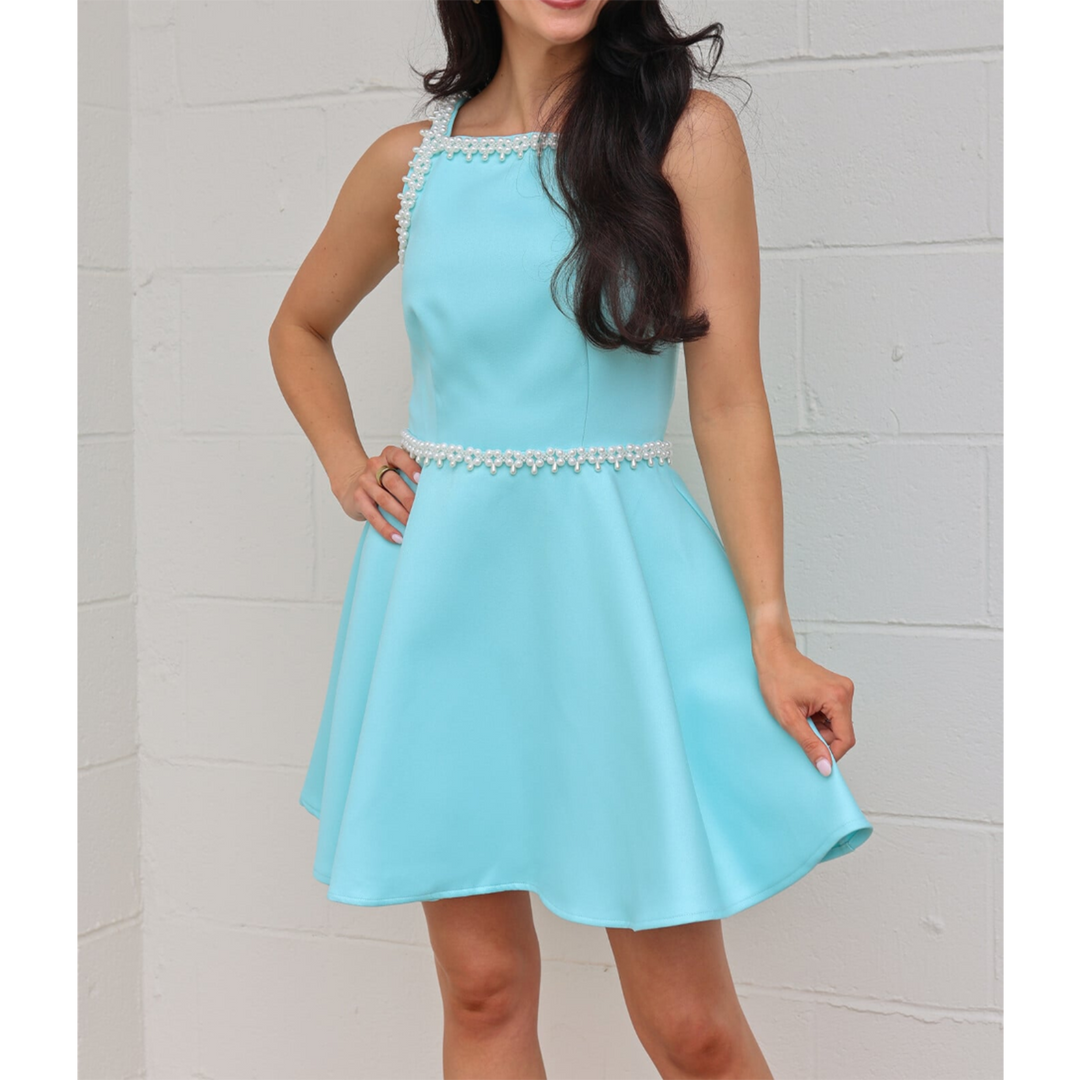 Elliatt Stella Mini Dress - Blue