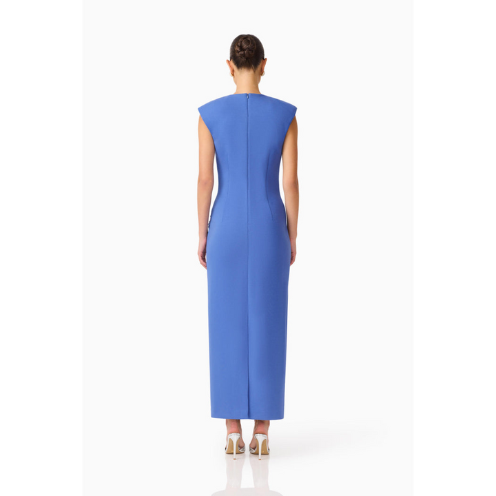 Elliatt Talitha Column Maxi Dress in Cornflower Blue