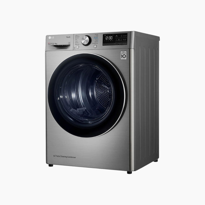 LG Energy Saving Dryer 9KG Dual Heat Pump Silver