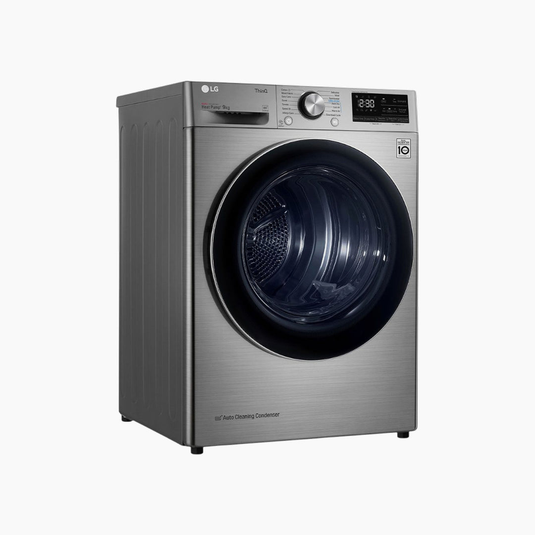 LG Energy Saving Dryer 9KG Dual Heat Pump Silver