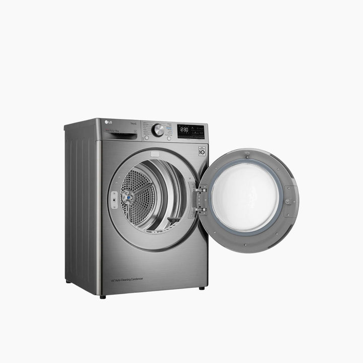 LG Energy Saving Dryer 9KG Dual Heat Pump Silver