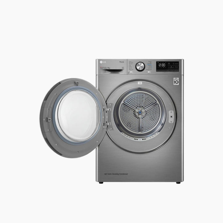 LG Energy Saving Dryer 9KG Dual Heat Pump Silver