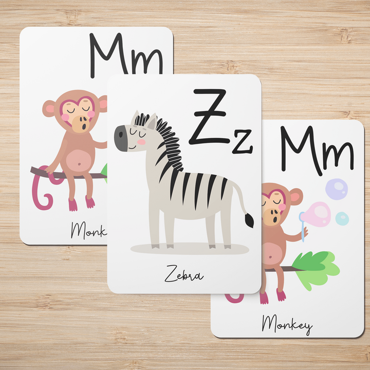 Twinkle &amp; Giraffe English Alphabet Cards