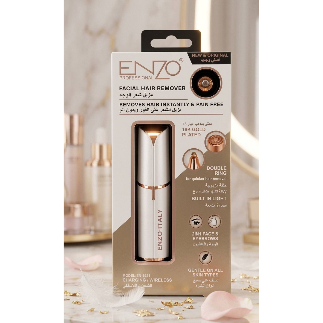 Enzo 2-in-1 Peach Fuzz Removal Device