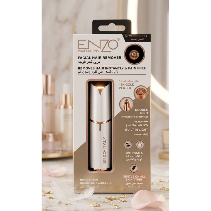 Enzo 2-in-1 Peach Fuzz Removal Device