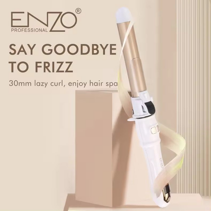 Enzo Automatic Rotating Wide-Barrel Hair Waver, 980°F