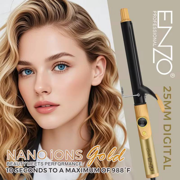 Enzo Digital Wide-Barrel Hair Waver, 988°F