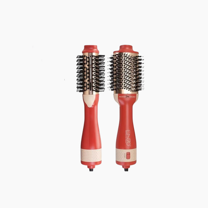 Enzo Electric Hair Dryer Alternative Brush in Orange