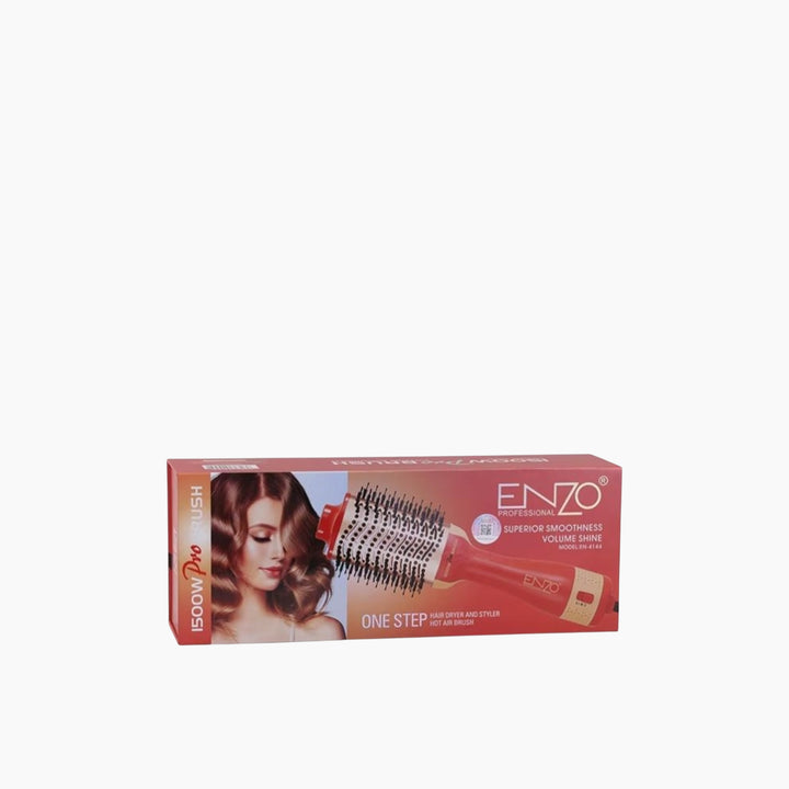 Enzo Electric Hair Dryer Alternative Brush in Orange