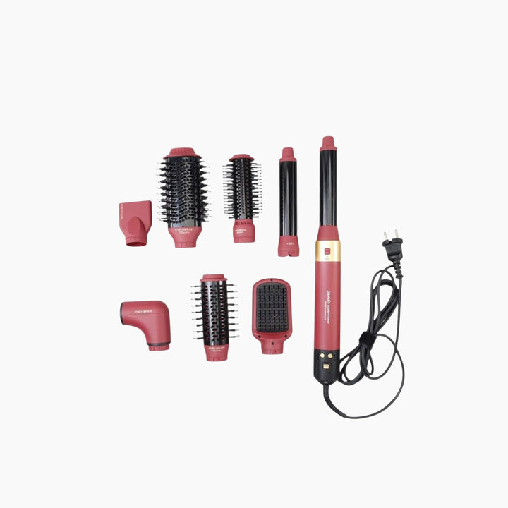 Enzo Luxury Bag Package, 8-in-1, in Red