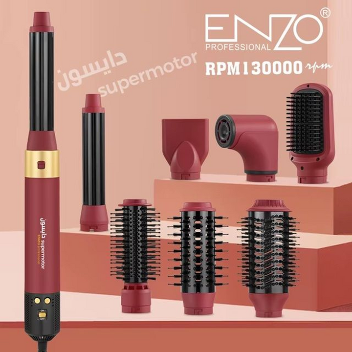 Enzo Luxury Bag Package, 8-in-1, in Red