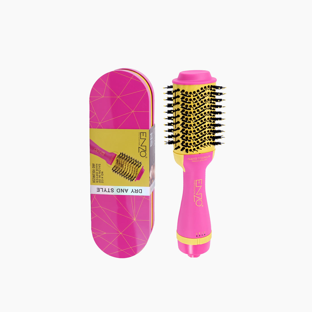 Enzo Nano Titanium Hair Dryer Brush