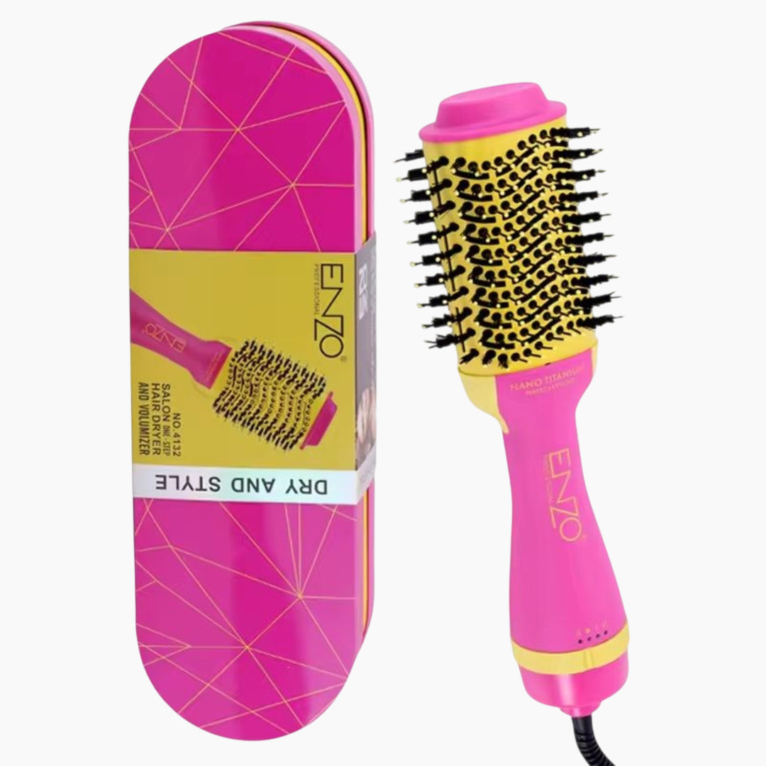 Enzo Nano Titanium Hair Dryer Brush