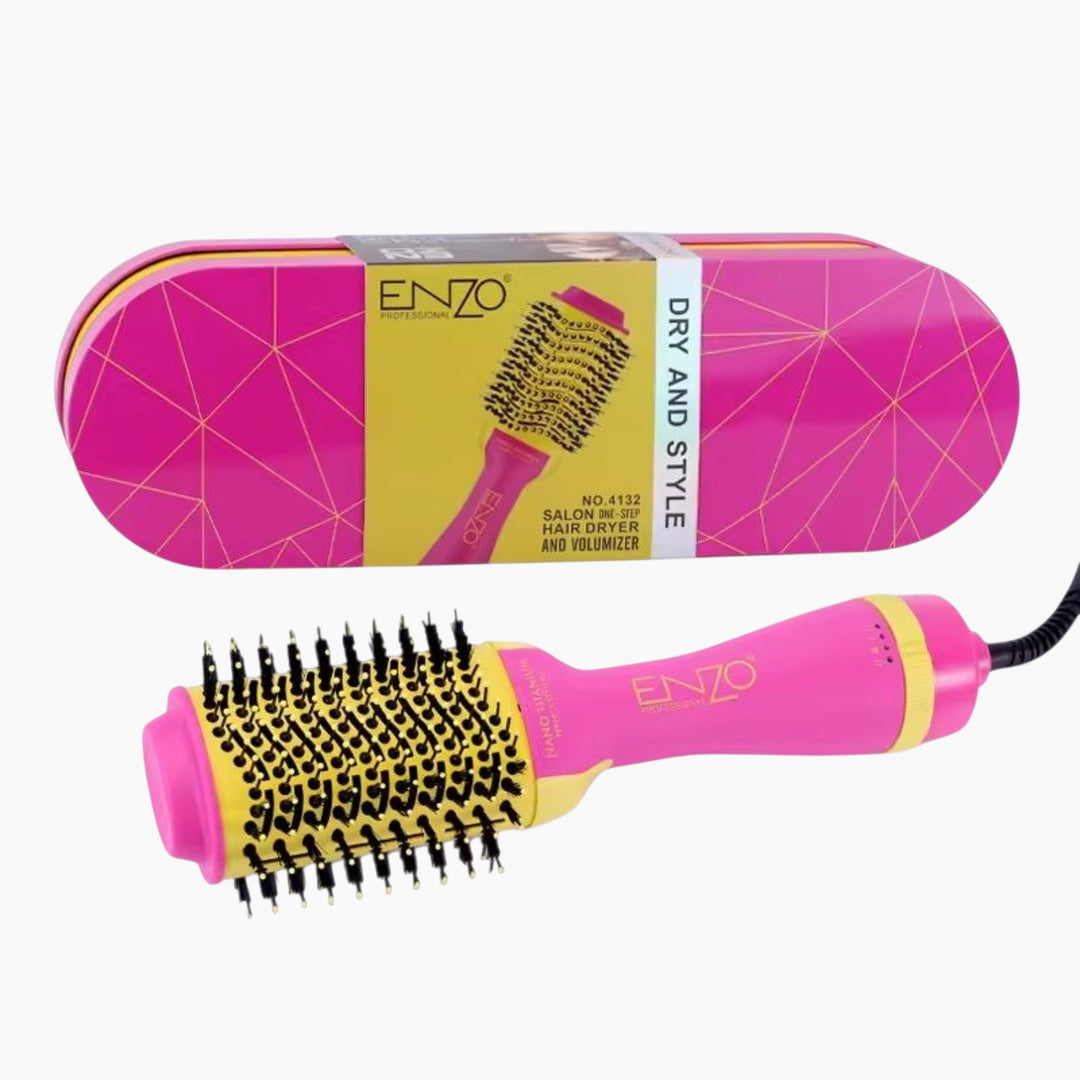 Enzo Nano Titanium Hair Dryer Brush