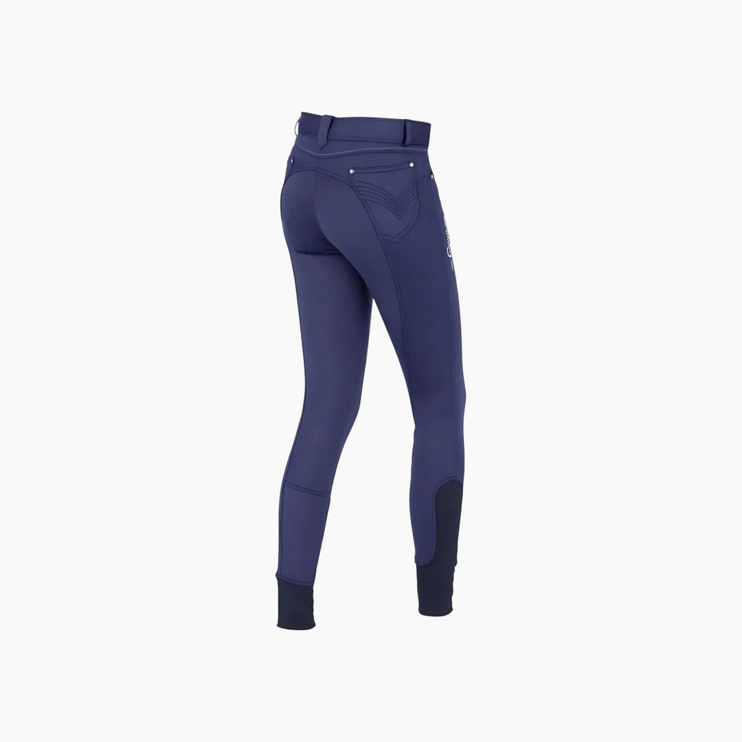 Amour Signature Breeches in navy with full-seat silicone grip