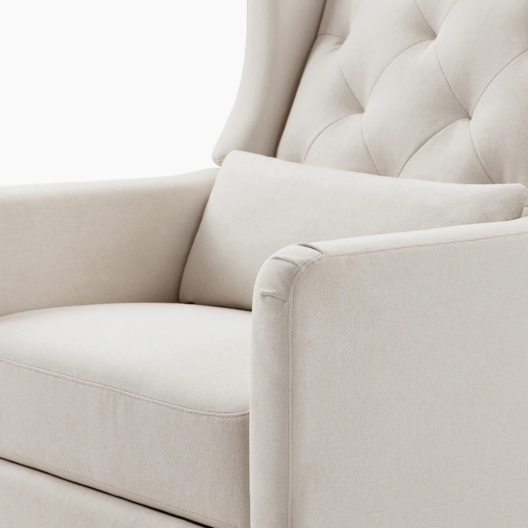Davinci Everly recliner and swivel glider in eco-performance fabric