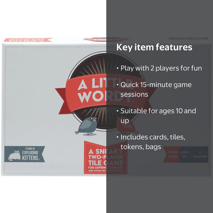 Exploding Kittens A Little Wordy Card Game