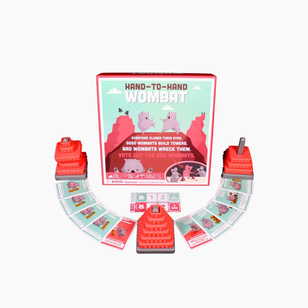 Hand-To-Hand Wombat Board Game