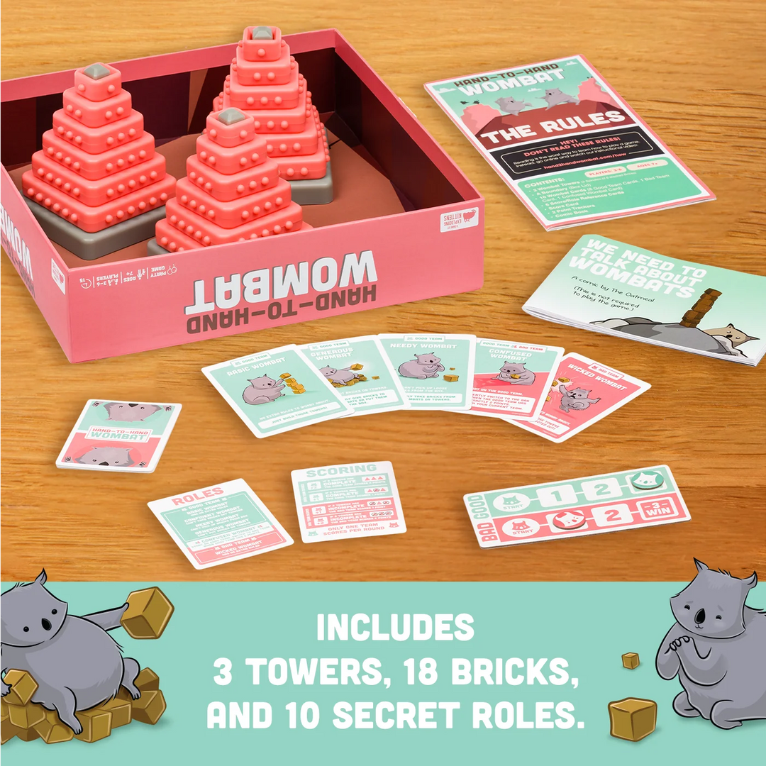 Hand-To-Hand Wombat Board Game