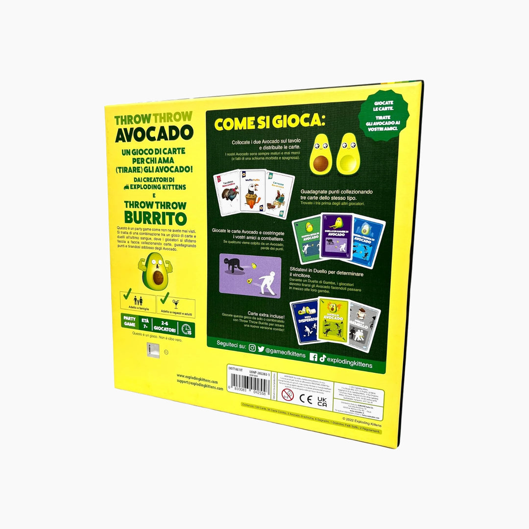 Throw Throw Avocado Board Game