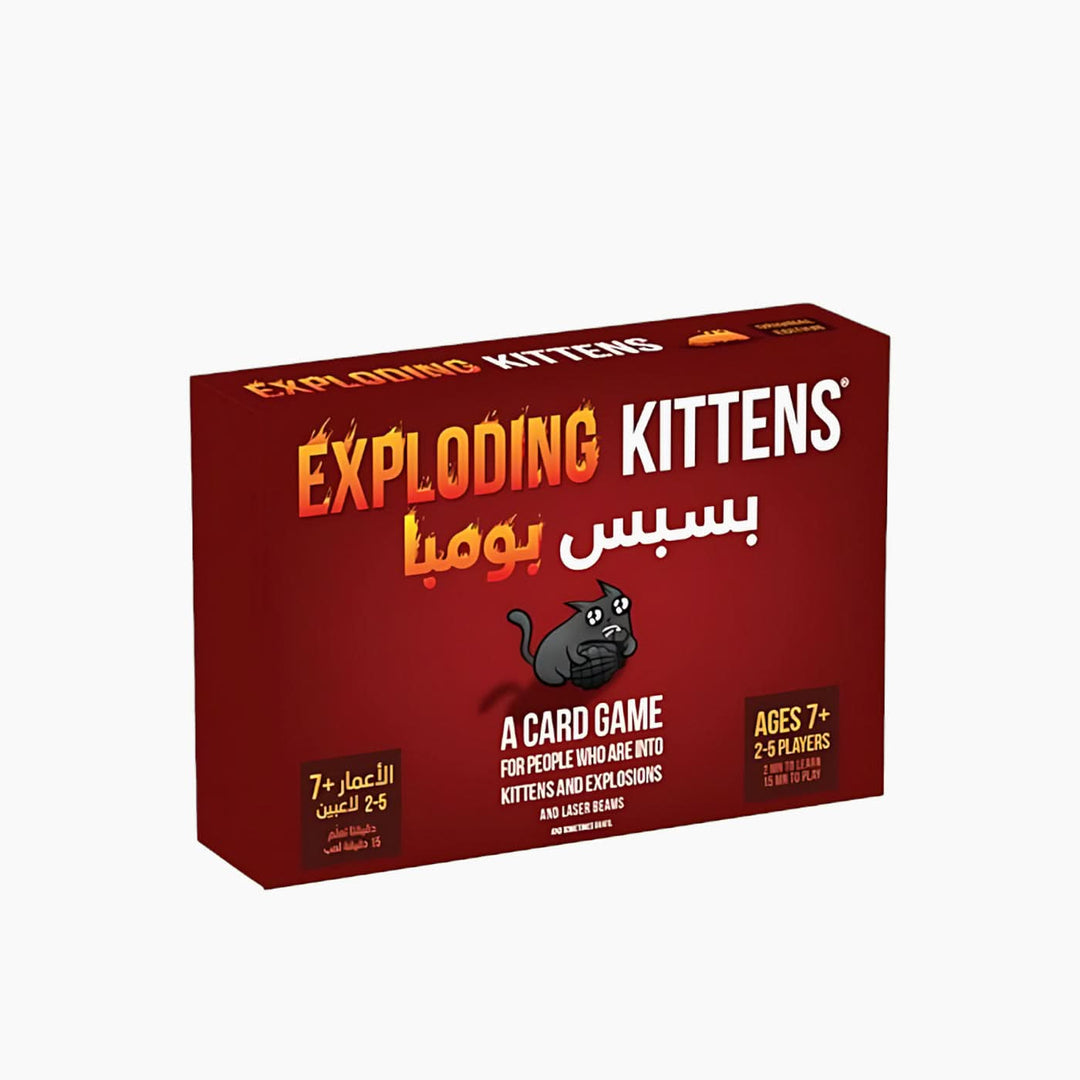 Exploding Kittens strategic card game