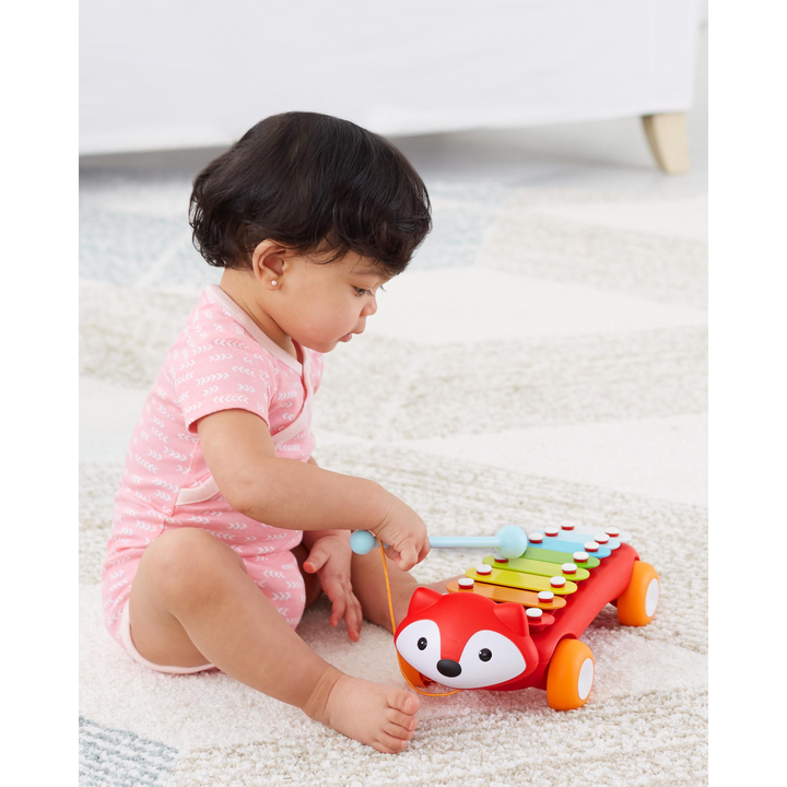 Skip Hop Fox Xylophone with eight colorful keys