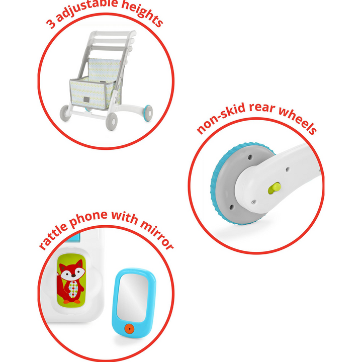 Skip Hop Explore &amp; More Grow Along 4-In-1 Activity Walker