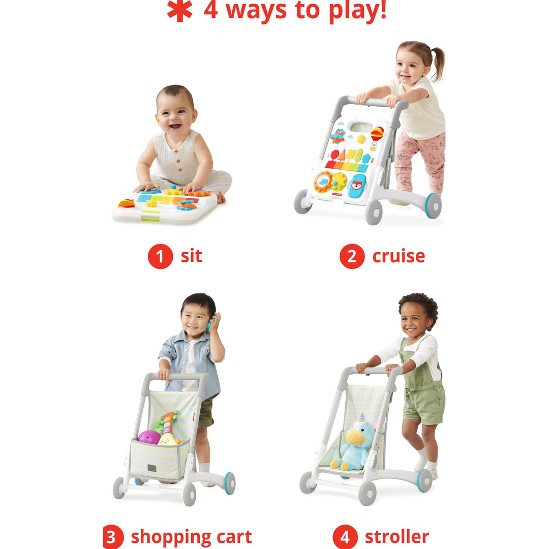 Skip Hop Explore &amp; More Grow Along 4-In-1 Activity Walker