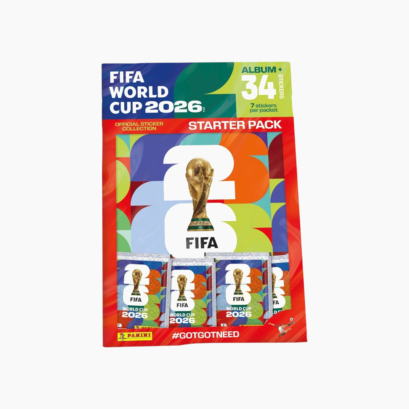 Panini FIFA World Cup 2026 Sticker Collection Starter Pack Panini FIFA World Cup 2026 Sticker Collection Starter Pack
