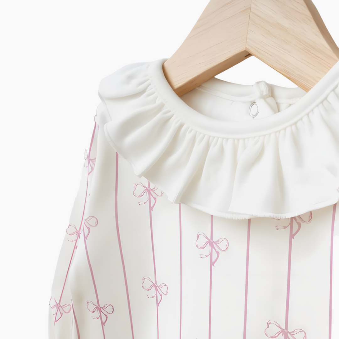BeBek Fionka baby romper set with headband