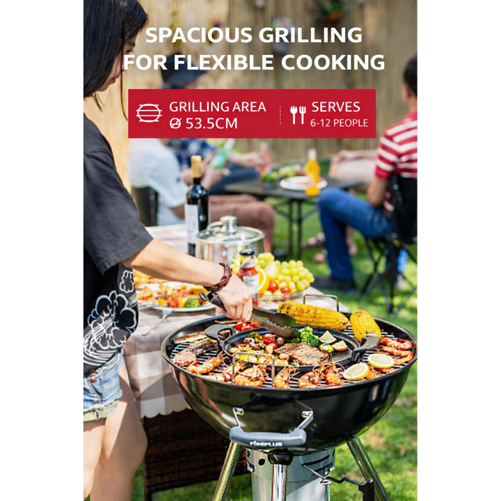 FIREPLUS Charcoal BBQ Grill