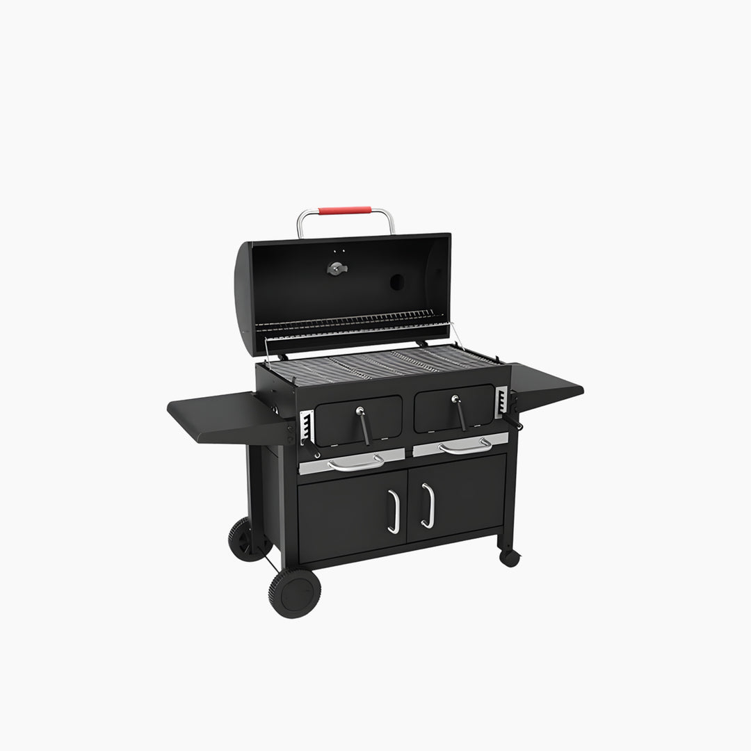 FIREPLUS Large Garden Charcoal BBQ Grill