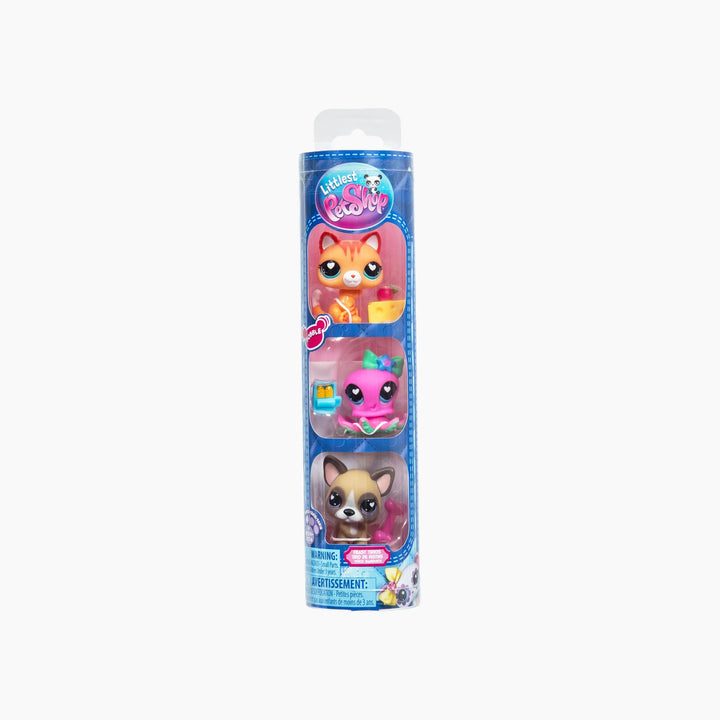 Fk Pet Trio Tube 3-Pack: Fun Feast, Cat, Octopus And French Bulldog
