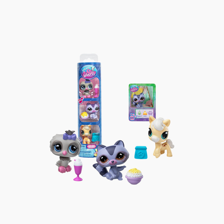 Fk Pet Trio Tube 3-Pack: Nighttime Snack, Raccoon, Owl And Horse