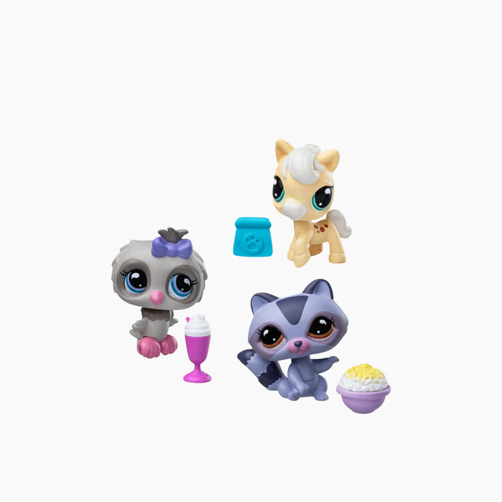 Fk Pet Trio Tube 3-Pack: Nighttime Snack, Raccoon, Owl And Horse