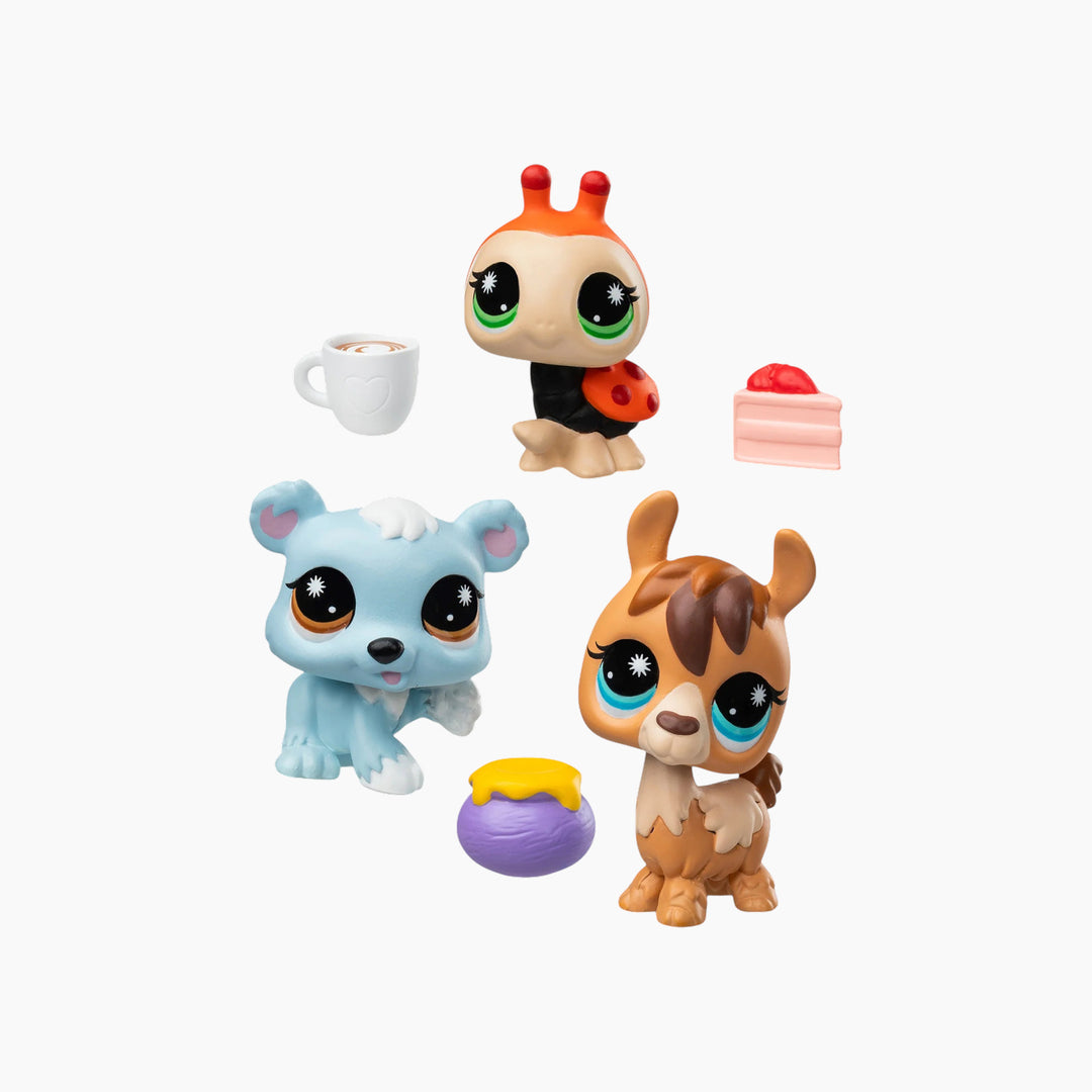 Fk Pet Trio Tube 3-Pack: Sweet Treats, Ladybug, Llama And Bear Cub