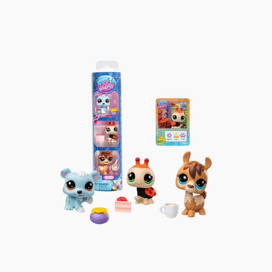 Fk Pet Trio Tube 3-Pack: Sweet Treats, Ladybug, Llama And Bear Cub