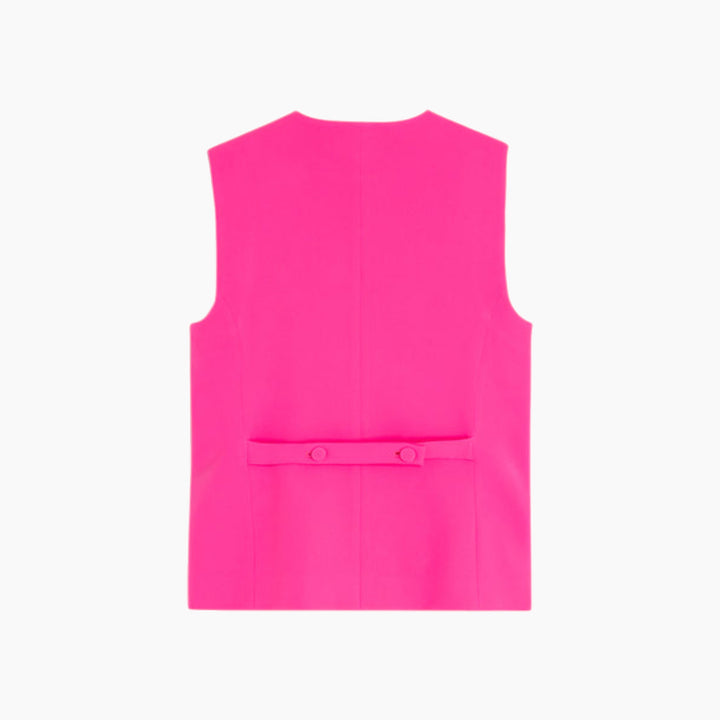 Vilagallo Neon Pink Crepe Set